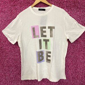 The Beatles Let It Be Rock Band T-Shirt Large
